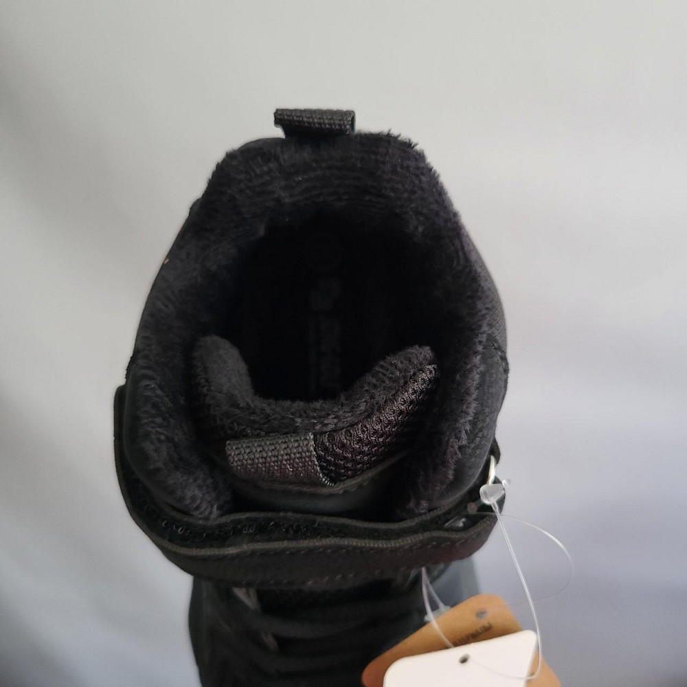 Хайтопы на флисе для мальчика подростка черные 32,34,36,37 Николаев - изображение 3