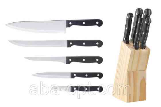 Набір ножів з підставкою 6 предметів Моно (шт) Одеса