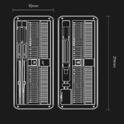 Отвертка Xiaomi JIMIHOME 80in1 Black (JM-GNT80) Винница