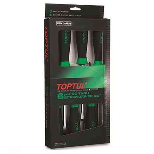 Набір викруток ударних TOPTUL (з шестигранником) 6 од. GAAE0605 Одеса