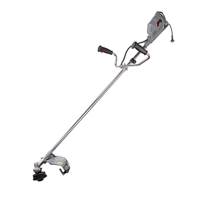 Тример електричний, 1,4 кВт, 7500 об/хв, ширина зрізання 255/420 мм, плавний пуск, ремінний привід, котушка + 3-лопатевий ніж Київ - фото 1