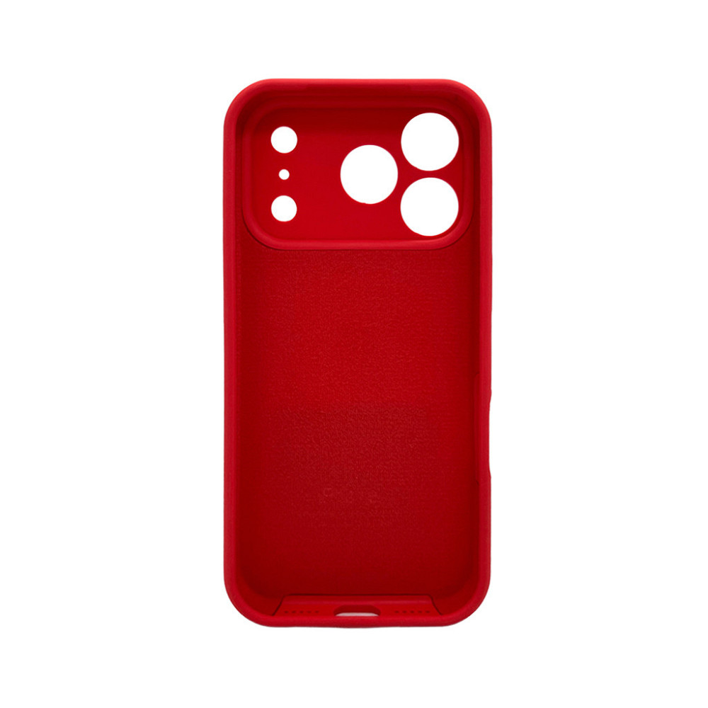 Чохол для смартфона Silicone Full Case AA Camera Protect for Apple iPhone 17 Pro Max 43,Berry Red Київ - фото 3