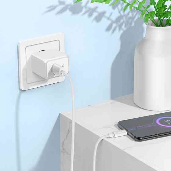 Сетевое зарядное устройство HOCO CS12A Ocean single port QC3.0 charger White Одесса