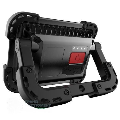 Ліхтар-прожектор акумуляторний 10 W з POWERBANK 5000 mAh (Made in GERMANY) FL-1002W Одеса - фото 3