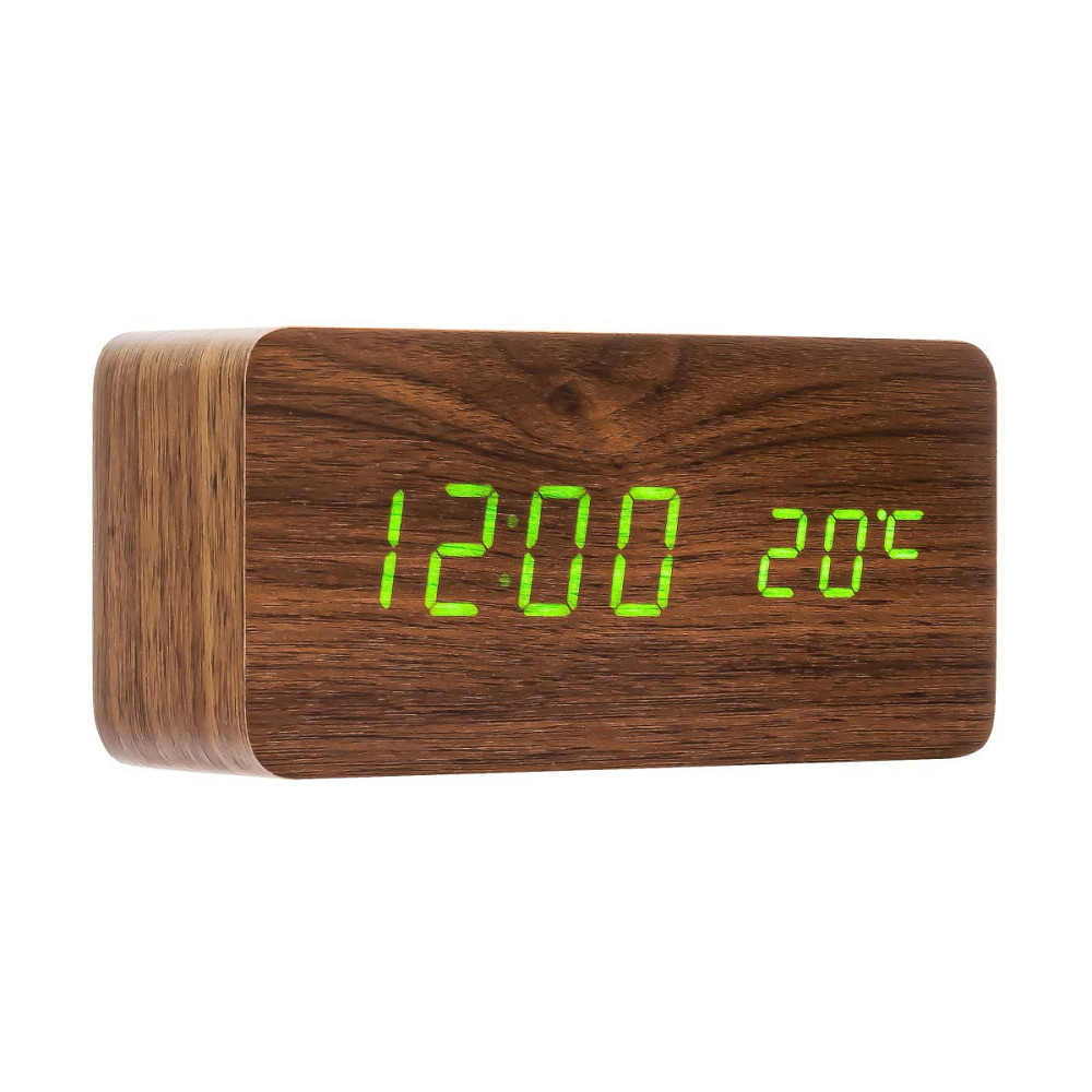 Часы электронные VST-862-4-Green с температурой и подсветкой Днепр - изображение 1