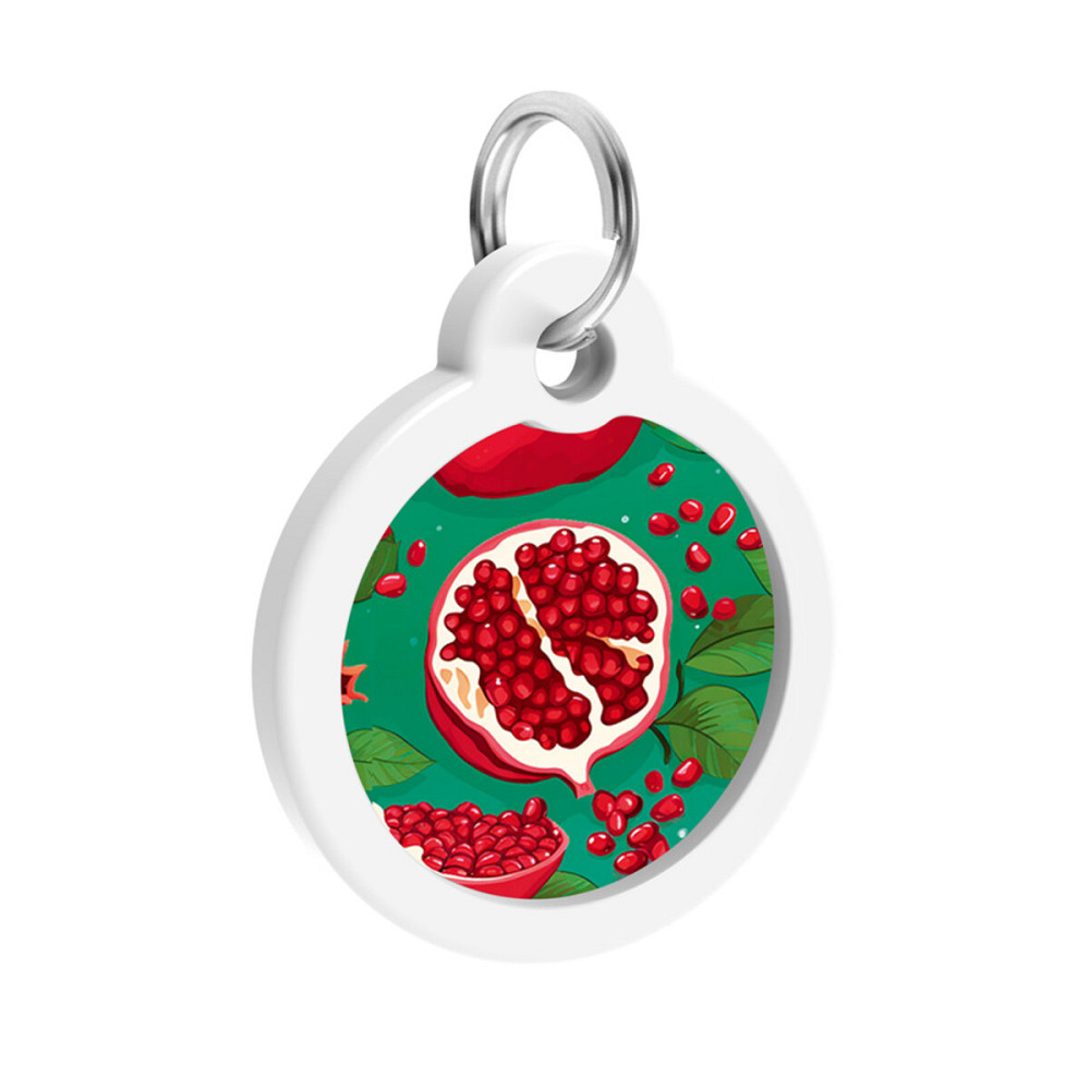 Адресник для собак и кошек металлический WAUDOG Smart ID с QR паспортом, рисунок 