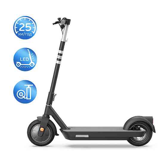 Електросамокат OKAI ES30-NEON PRO 10", 350W, 14,7Ah, 80km, 25km h, 25%, NFC, App, колір чорний ES30-B Одеса