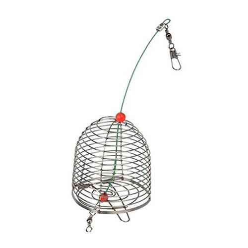 Годівниця фідерна, фідер, сітка, пружинна кришка, 4x4.6см, метал Вінниця