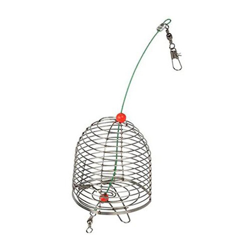 Кормушка фидерная, фидер, сетка, пружинная крышка, 4x4.6см, металл Винница - изображение 1