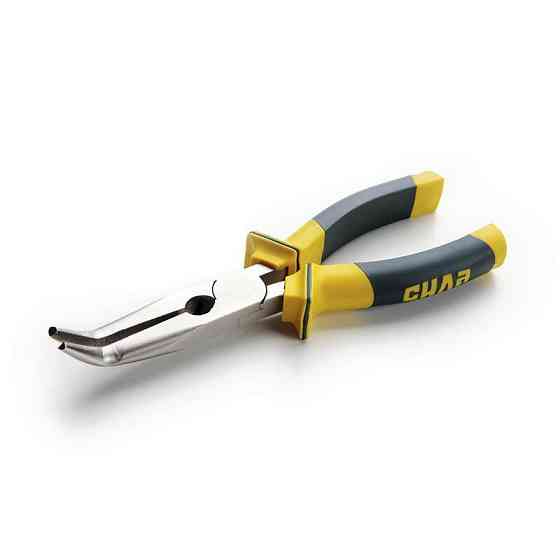 Довгогубці вигнуті обгумовані 160мм (СИЛА) Харків