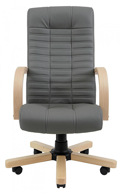 Офісне Крісло Керівника Richman Atlant Fly 2243 Wood-Beech М1 Tilt Сірий Київ - фото 2
