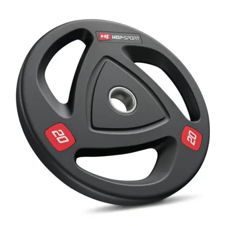 Блин олимпийский с хватом 20 кг 51мм Hop-Sport Киев