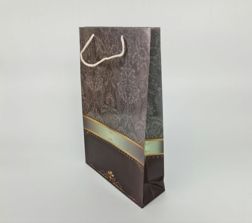 Большой бумажный пакет вертикальный  25/37/8(артBV-138) (12 шт) Харьков - изображение 2