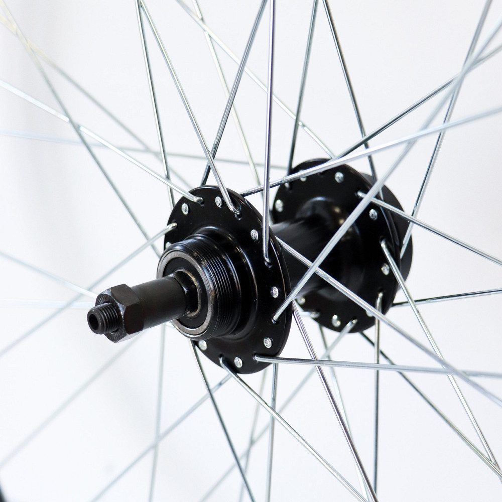 Колесо заднє VLT 29" AL 36H WANGZHEN 208RBQ DD FR з ексцентром. під тріщину Дискові чорний пром. по Бровари - фото 3