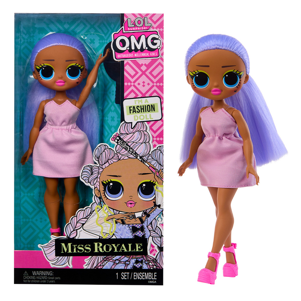 Лялька L.O.L. Surprise! серії OPP O.M.G. – Міс Роял Днепр - изображение 1