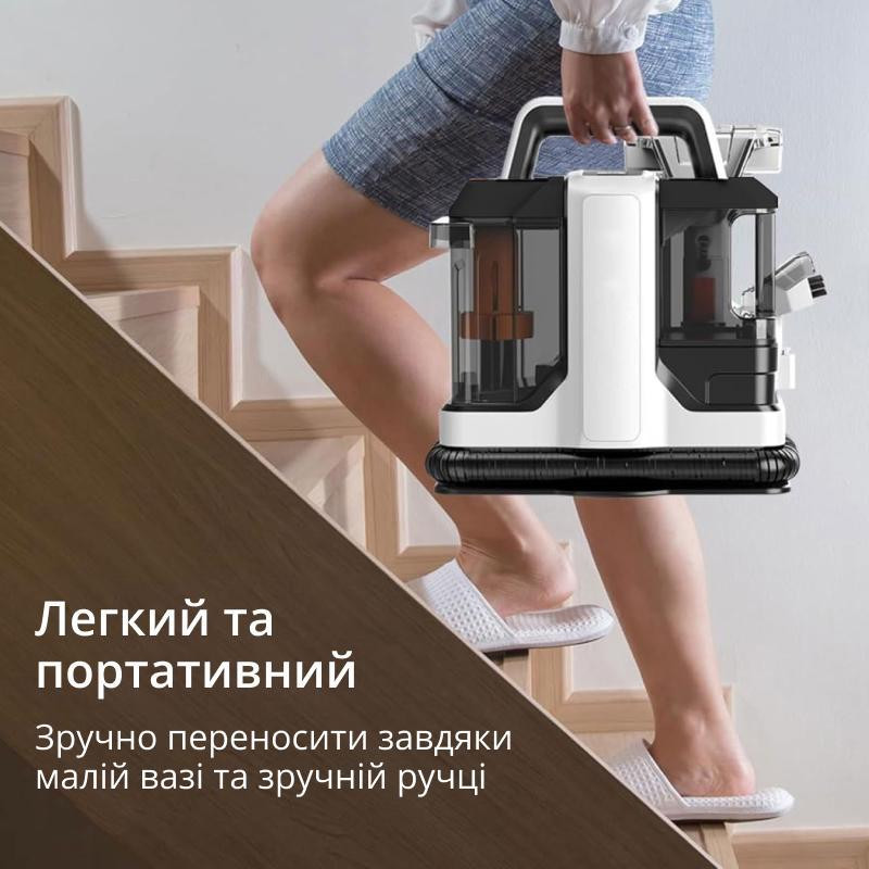 Миючий пилосос для чищення килимів та диванів DOMOTEC MS-4415, професійний пилосос-екстрактор 4200 Вт Одеса - фото 9