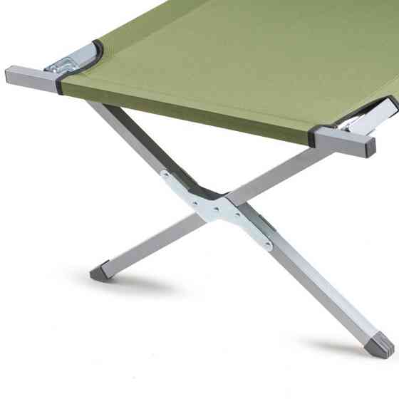 Раскладушка туристическая Ranger Military Steel (RA5518) походная кровать Киев