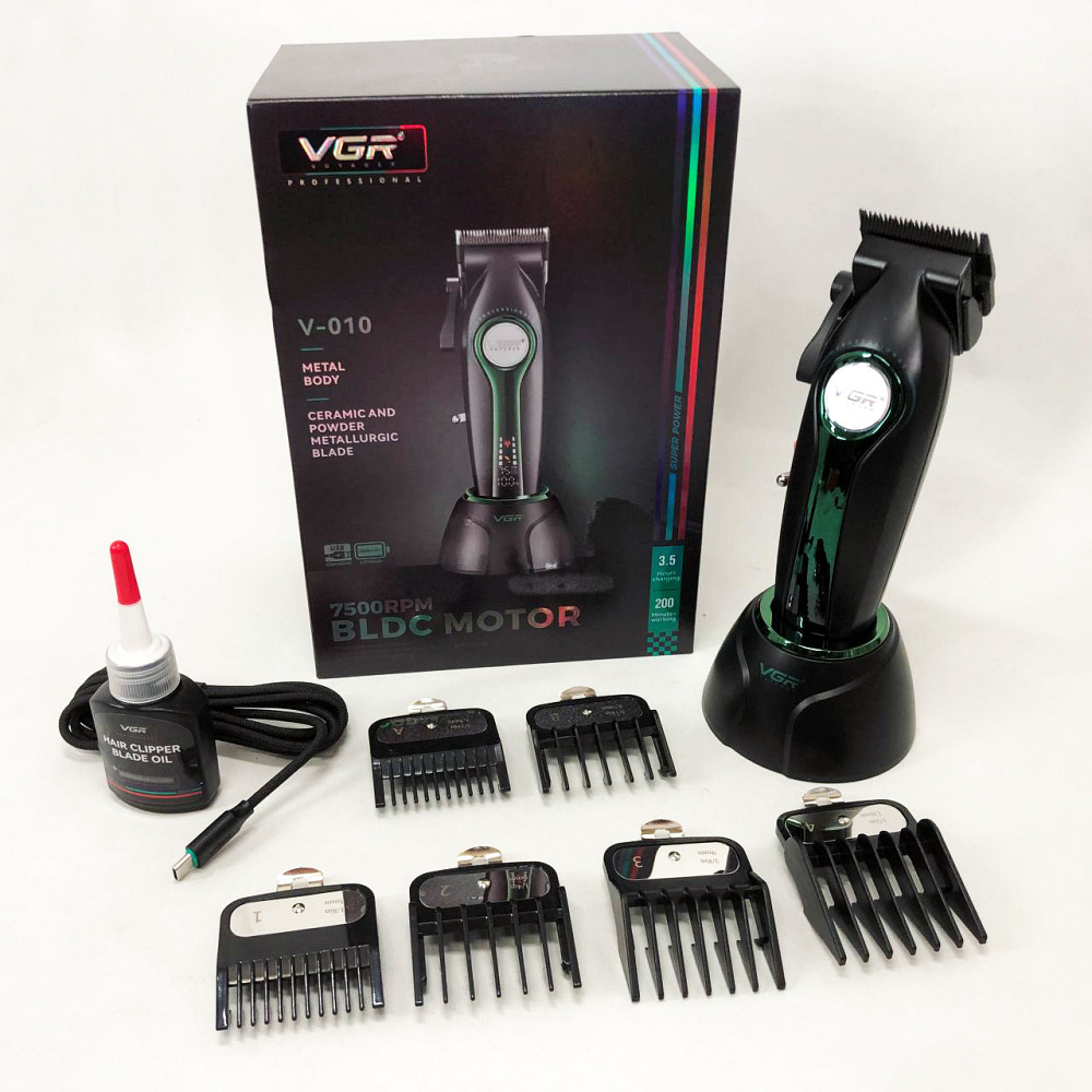 Машинка-тример 3 в 1 для стрижки волосся, Тример для самостійної стрижки волосся Тример скронь EP-64 Івано-Франківськ - фото 9