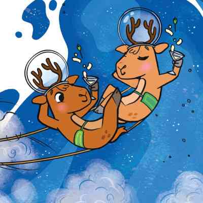 Книга Святий Миколай вирушає в космос - Паоло Манчіні, Лука де Леоне Yakaboo Publishing (9786178222345) Вінниця