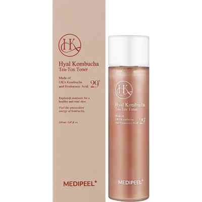 Тоник для лица Medi-Peel Hyal Kombucha Tea-Tox Toner Для повышения эластичности кожи 150 мл (8809409342474) Винница