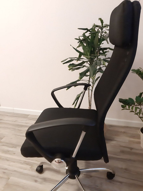 Крісло поворотне Q-345 чорне Днепр - изображение 9