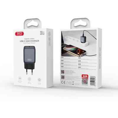 Зарядний пристрій XO USB-C PD30W black (L155_Black) Вінниця