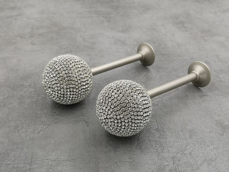 Комплект підхватів для штор Orvit Емпреса 180 х 65 мм Сатин пара-2шт. (6989225) Львов - изображение 1