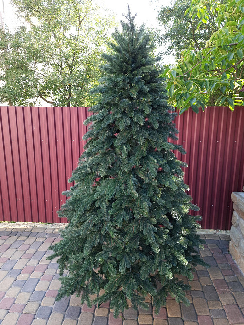 Елка литая искусственная новогодняя «Ковалевская» зеленая 1.5 / 1.8 / 2.1 / 2.3 / 2.5 / 3 м 3 Киев - изображение 7