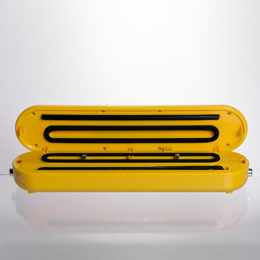 Вакууматор с 10 пакетами, 90 Вт, желтый Киев - изображение 2