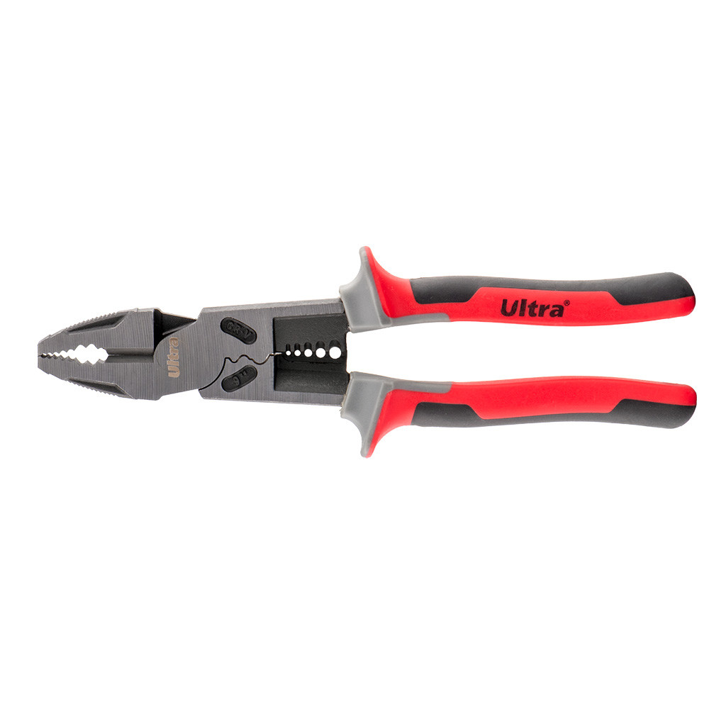 Ultra Плоскогубцы многофункциональные со съемником изоляции 225мм AWG 8, 10, 12, 14, 16 (1.28-3 Коломия - фото 6