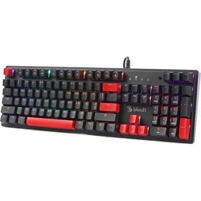 Клавіатура A4Tech Bloody S525N RGB BLMS Red Switch USB Fire Black (4711421002066) Вінниця - фото 2