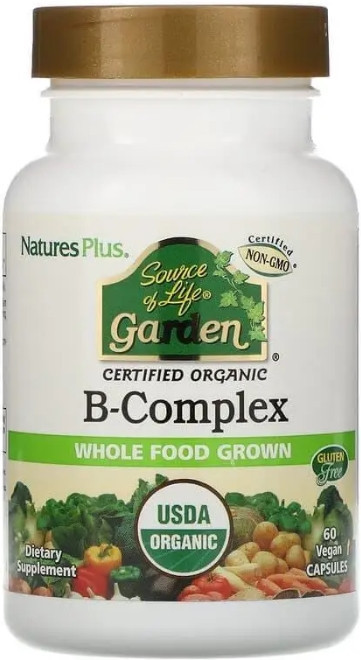 Комплекс витаминов группы В Nature's Plus B-Complex 60 капс Киев - изображение 1