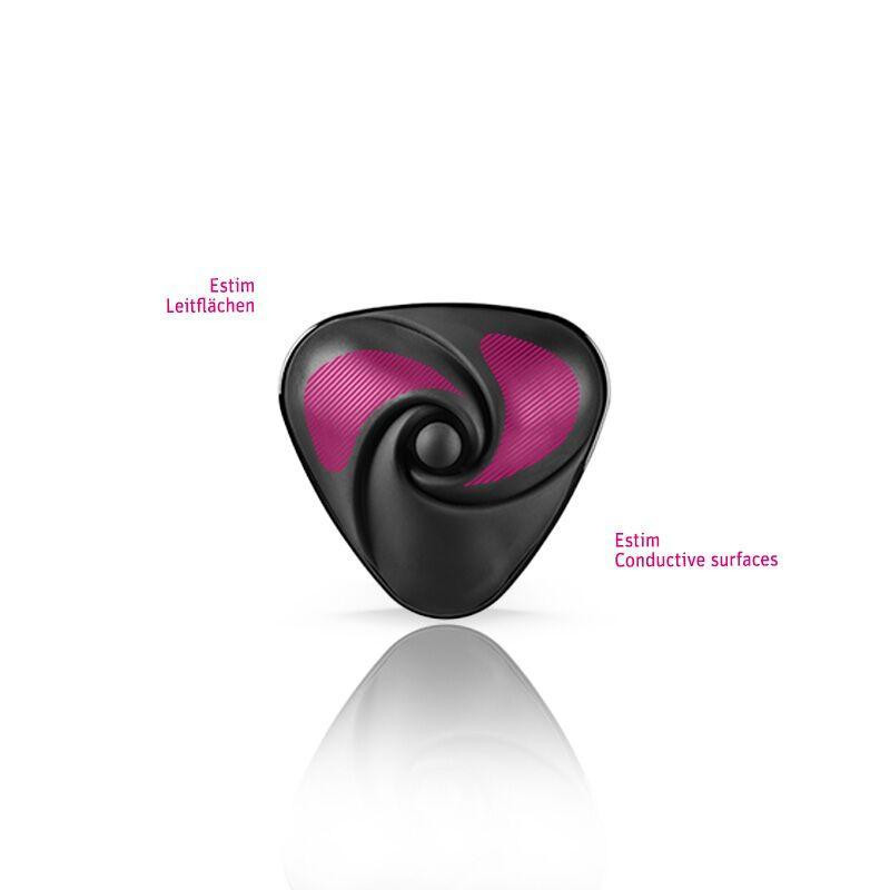 Вібратор для клітора з електростимуляцією Mystim Heart's Desire Black Edition Sex Aura Київ - фото 9