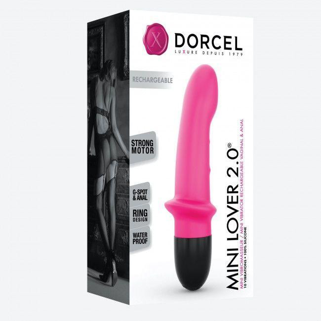 Вибратор Dorcel Mini Lover Magenta 2.0 перезаряжаемый, для точки G и массажа простаты Sex Aura Киев - изображение 4