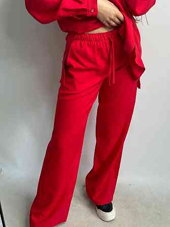 Костюм жіночий літній льон Синій 50/52 Харків