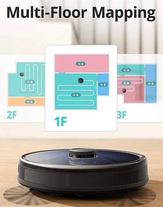 Робот пилосос Anker eufy RoboVac L35 Hybrid+ 2in1 Robot Vacuum. Харьков - изображение 1