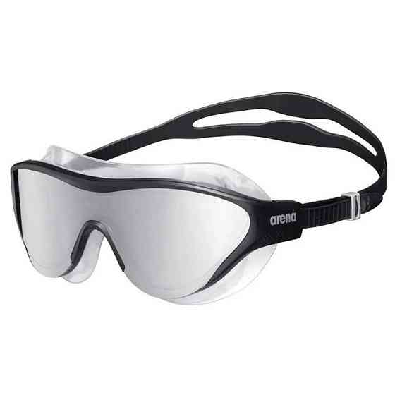 Окуляри для плавання "THE ONE MASK MIRROR" Arena 004308-101 чорний, сріблястий, OSFM Вінниця