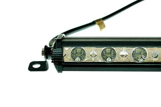 Світлодіодна фара AllLight E-18W однорядна 6chip OSRAM 3535 spot 9-30V Харків