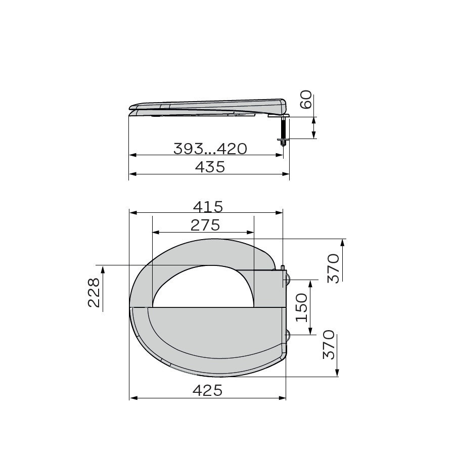Сидіння унітазу з кришкою ZERIX TS-09   ( ZX5587 ) 36964 Харьков - изображение 2