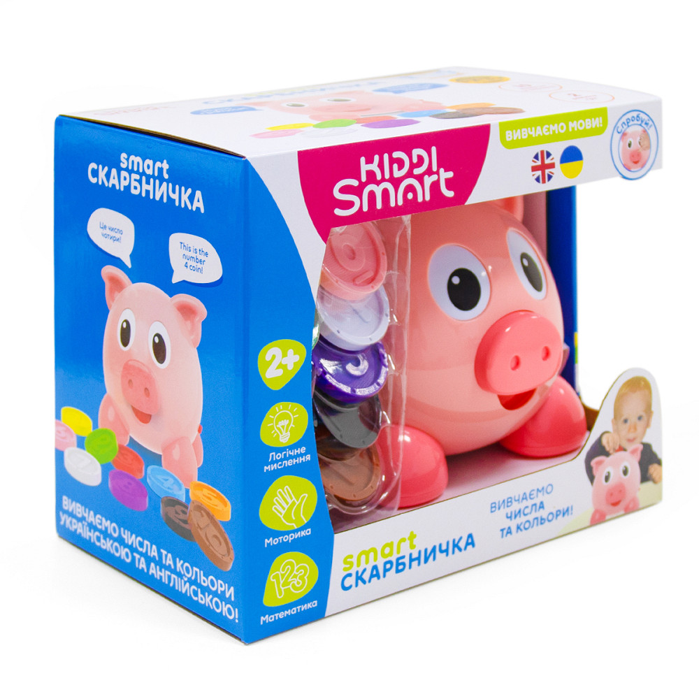 Інтерактивна двомовна іграшка – Smart-Скарбничка Дніпро - фото 5