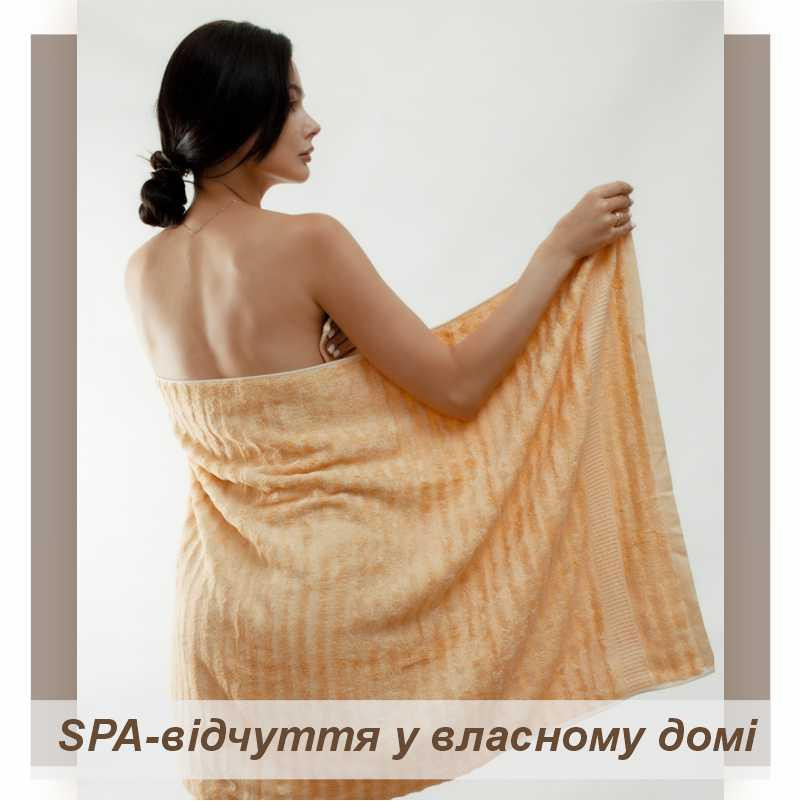 Набор Полотенец Lovely Svi - Комплект Банных Полотенец 3 шт:70 x 140 см, 50 x 90 см, 33 x33 см Коричневый Киев - изображение 9