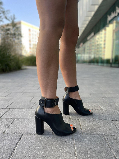 SANTINI Босоніжки жіночі SANTINI 259319-11 чорні (літо, шкіра натуральна) (3546) Коломыя - изображение 10