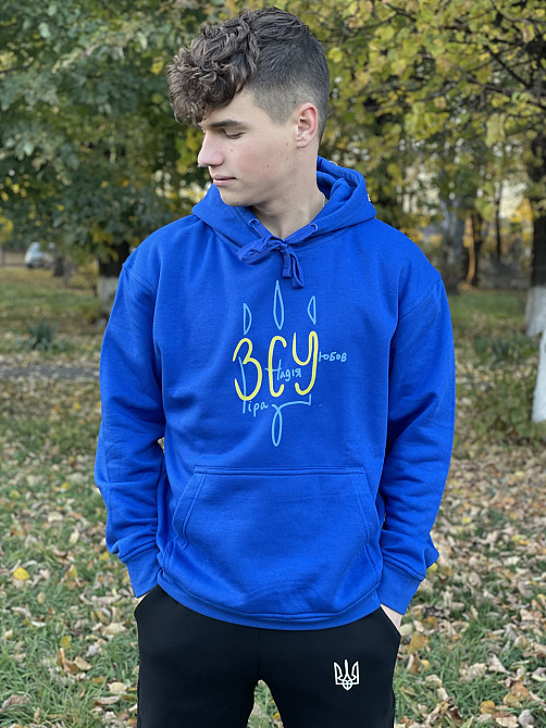 Преміум худі з гербом ЗСУ Чернівці - фото 1