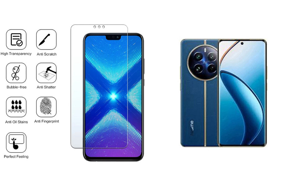 Защитное стекло NeoGlass для Realme 12 Pro 5G, 12+ 5G – ультрапрозрачное и устойчивое Киев - изображение 4