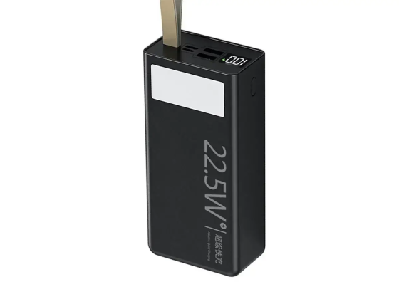 Зовнішній акумулятор Power Bank 50000mAh 22.5W TUGII Y55 швидка зарядка для смартфонів та гаджетів Одеса