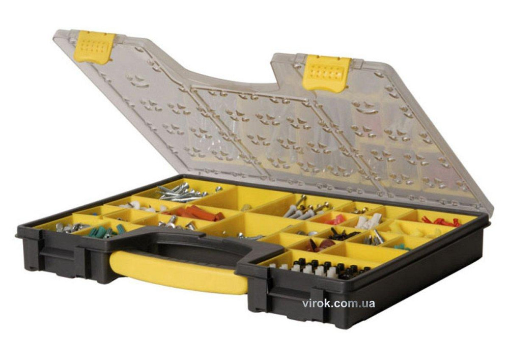 Органайзер STANLEY : професійний, пластмасовий, 25 з'ємних секцій, М= 422х520х334 мм. Одеса - фото 1