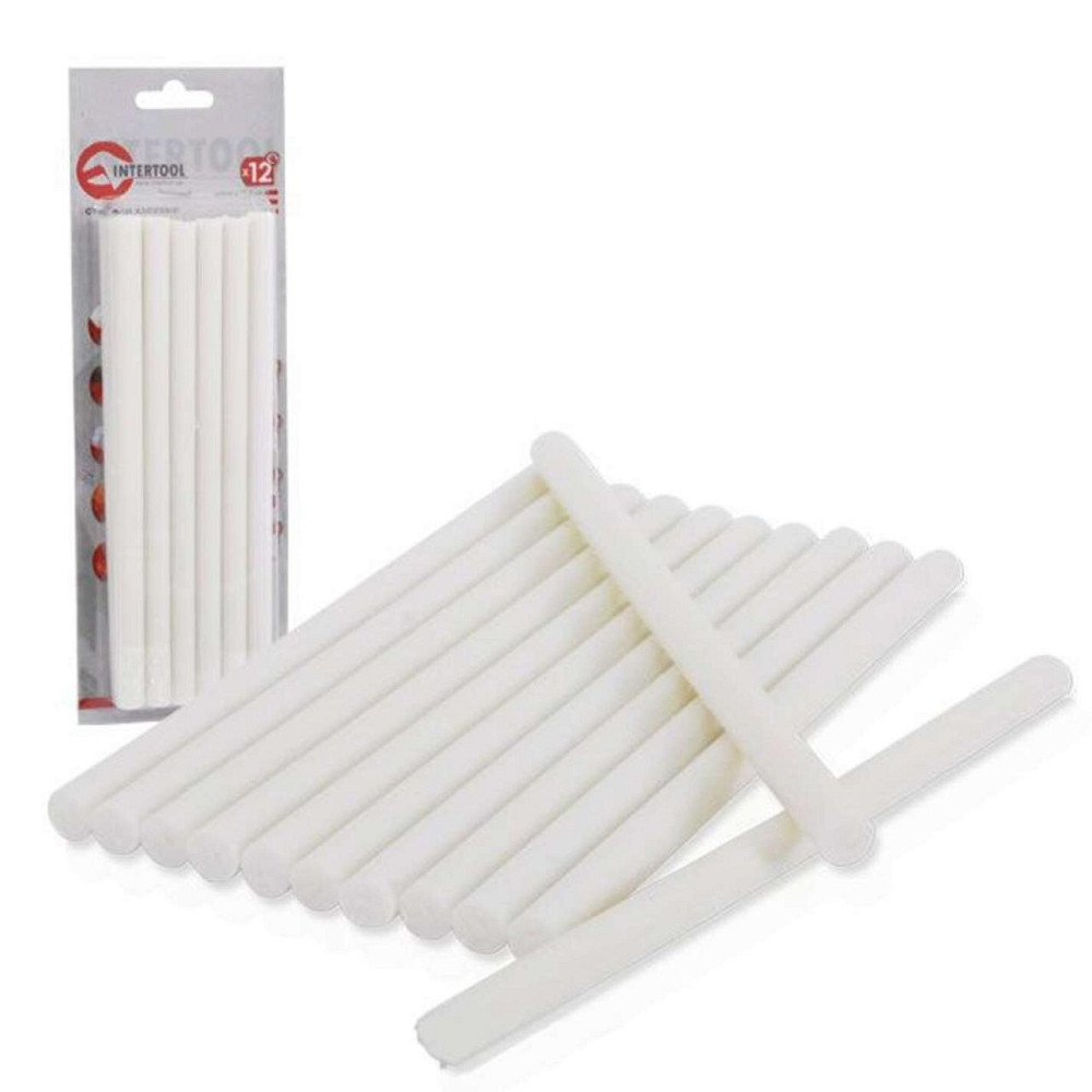 Комплект стержней клеевых белых 11,2 мм* 200 мм, 12 шт Мукачево - изображение 1