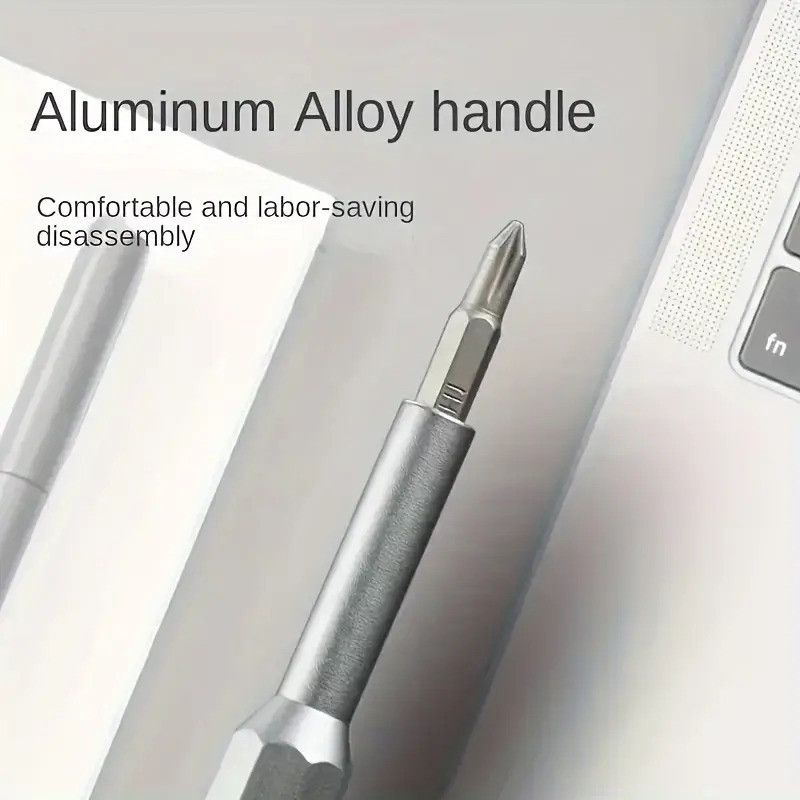 Набір точних викруток 24-в-1 для смартфонів та планшетів - Алюмінієвий сплав, неелектричний ремонтний набір з різними бітами Кам'янець-Подільський - фото 6