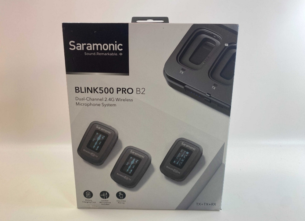 Радіосистема мікрофон: Saramonic Blink 500Pro B2 Black Накамерна Київ - фото 3