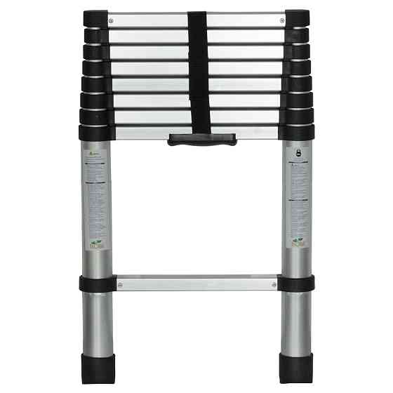 Драбина телескопічна 9 щаблів 2.6м FLORA (5033594) Київ